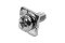 [E] น็อตยึดสายไฟ สแตนเลสชุบนิกเกิ้ล M5x12 mm พร้อมแหวนทรงสี่เหลี่ยม ขนาด 12x12 mm